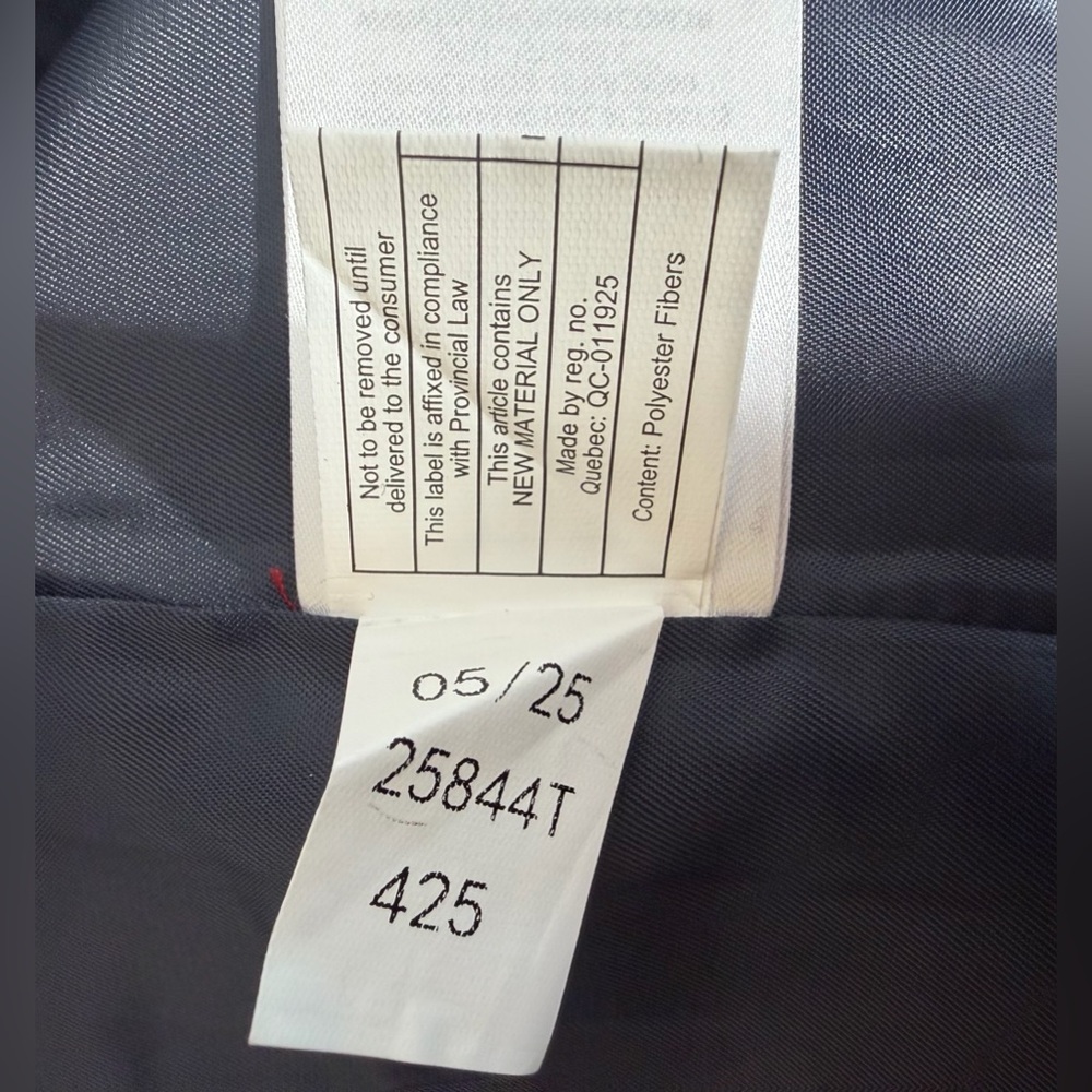 Lauren Ralph Lauren Classic Crest Patch Wool Blend Navy Winter Coat NWOT - Picture 16 of 16